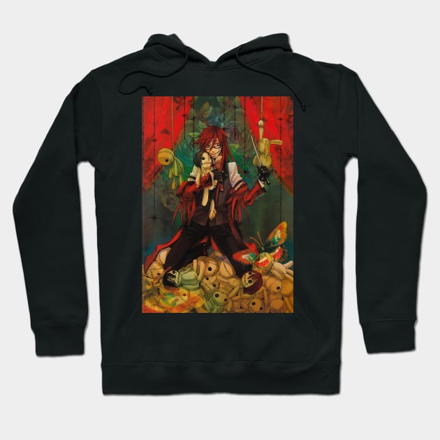 Grell Sutcliff & Dolls Vintage Hoodie by James Bates